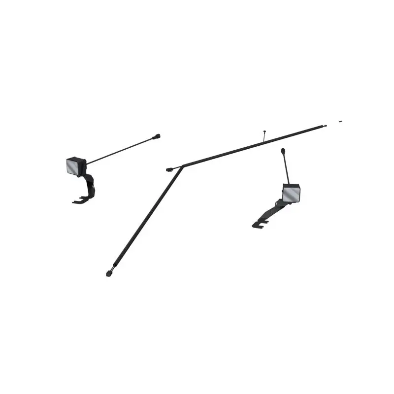 Mbrp Ditch Light Kit Flood Beam Ford Ranger Raptor 24-26 Upfitter Switch Models Only 1