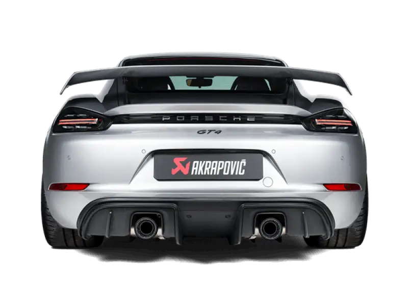Akrapovic 2020+ Porsche Cayman Gt4 (718) Slip-On Race Line (Titanium) (Req Tips / Option 2) 1
