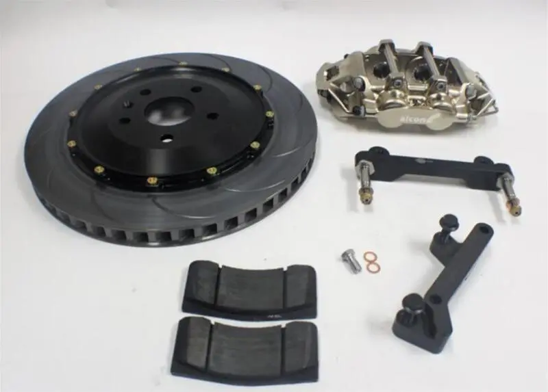 Alcon Pro-System Porsche 718 Gt4 Plated Calipers (Car89/Car49) Brake Kit - Front & Rear Kit 1