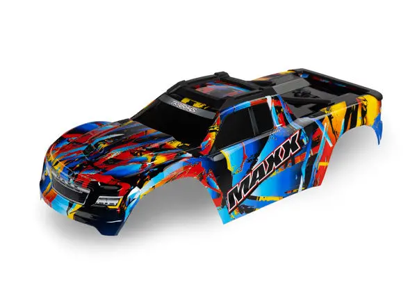 Traxxas Body, Maxx V2, Rock N' Roll (Painted, Decals Applied) 1