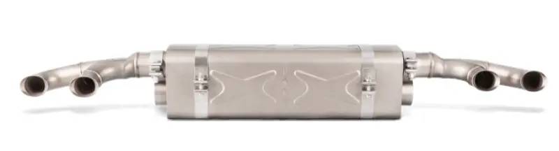 Akrapovic 16-17 Porsche 911 Turbo/Turbo S (991.2) Slip-On Line (Titanium) (Req. Tips/Diffuser) 1