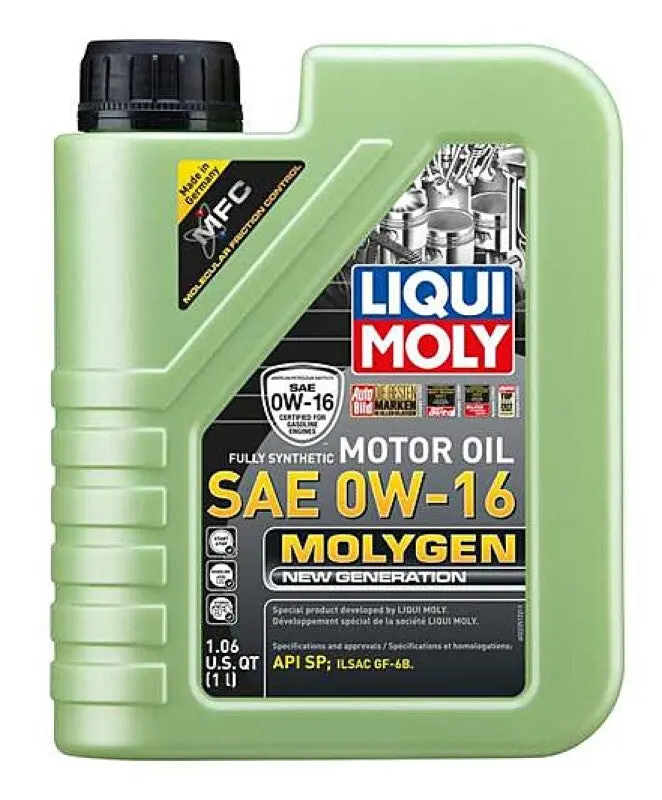 Liqui Moly 1L Molygen New Generation Motor Oil Sae 0W16 1