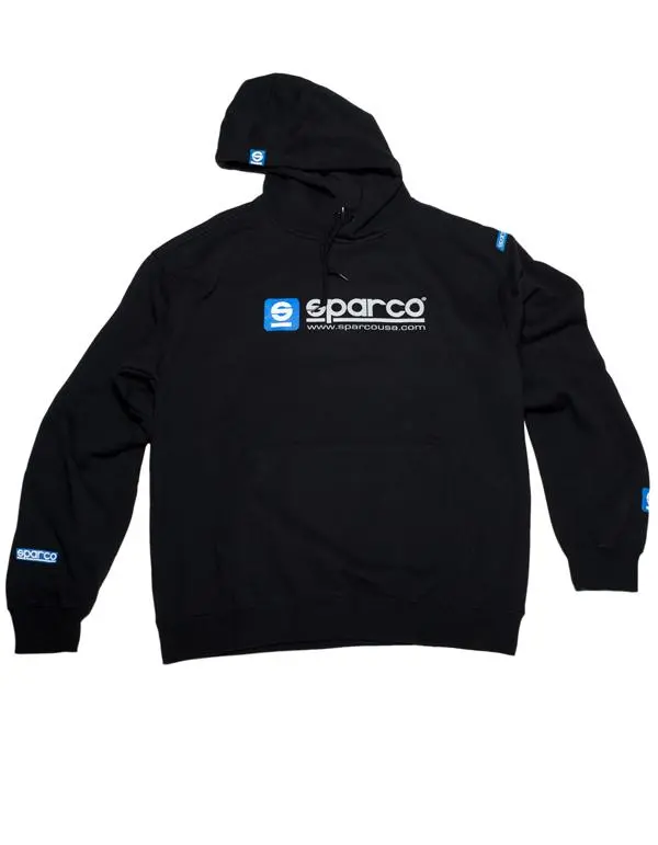 Sparco Sweatshirt Hooded Www Navy Lrg 1