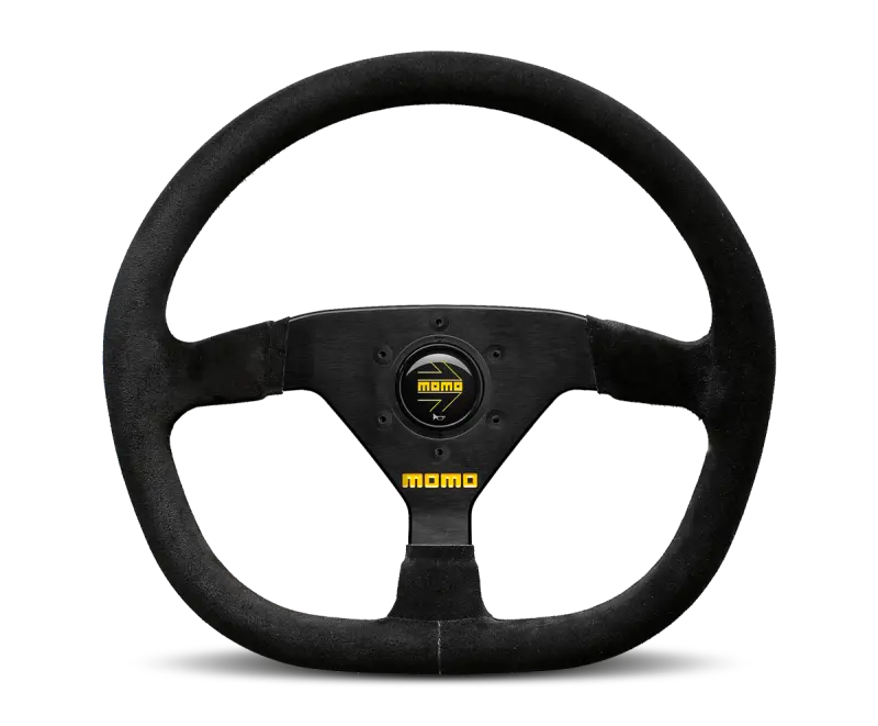 Momo Mod88 Steering Wheel 320 Mm -  Black Suede/Black Spokes 1