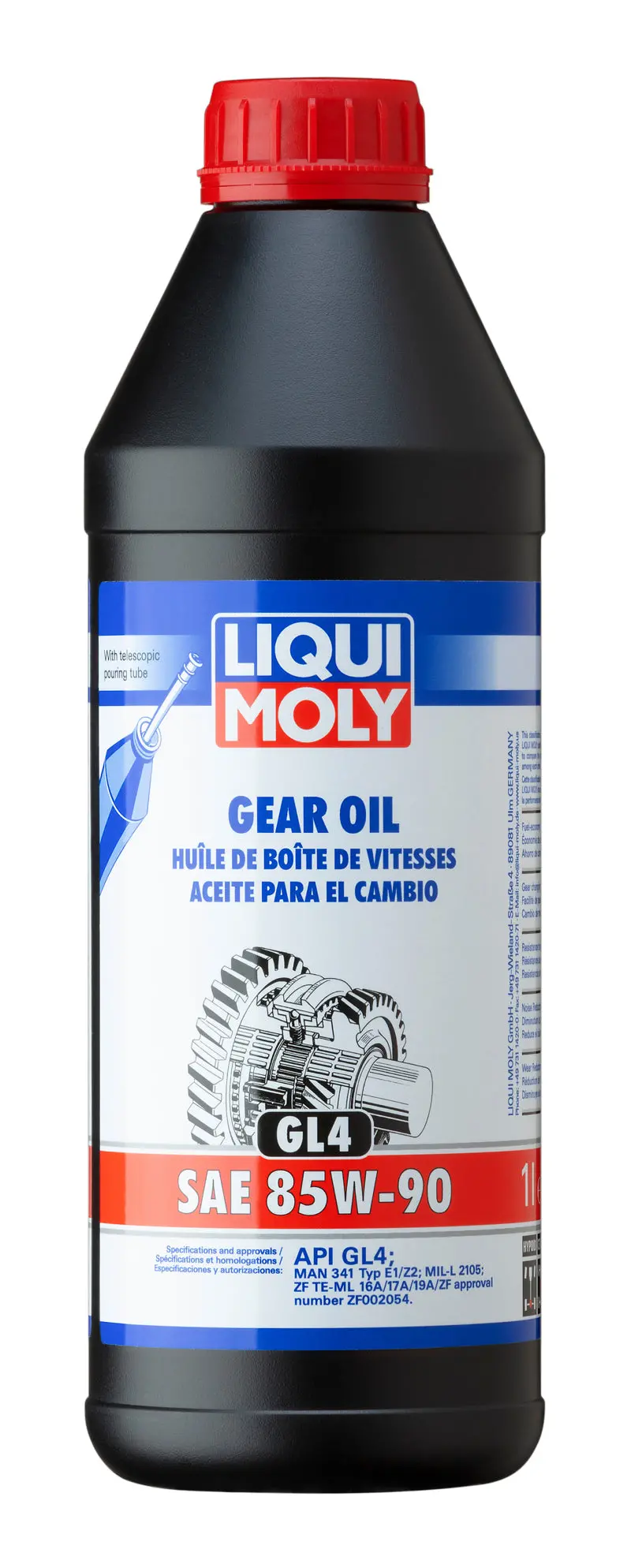 Liqui Moly 1L Gear Oil (Gl4) Sae 85W90 1