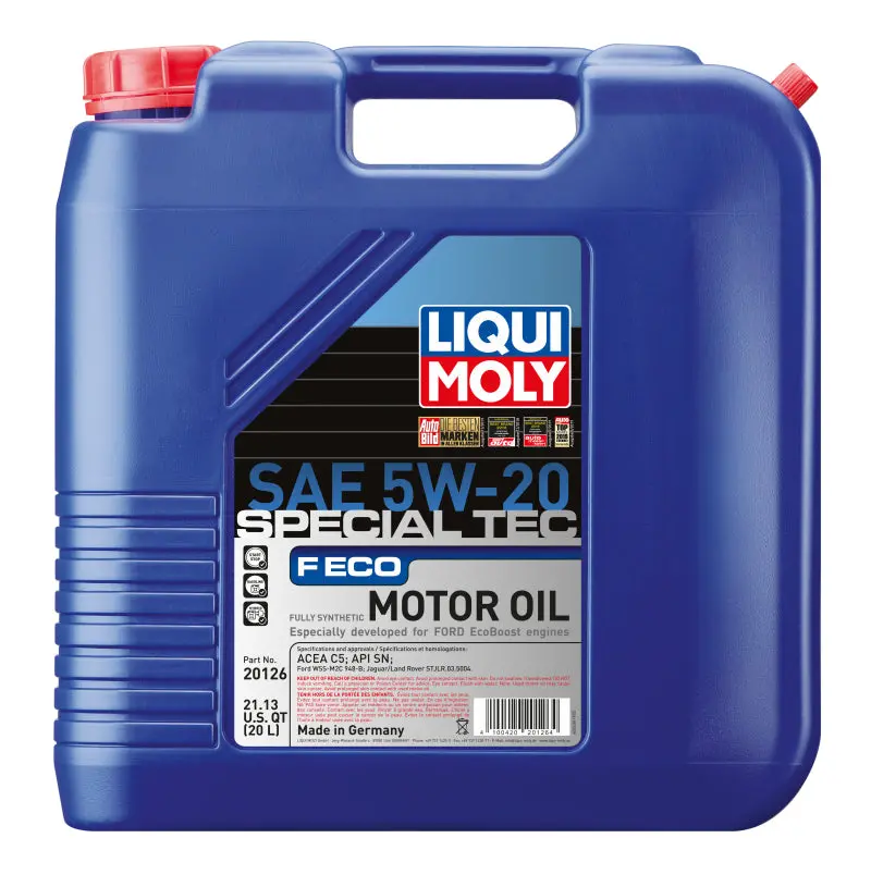 Liqui Moly 20L Special Tec F Eco Motor Oil Sae 5W20 1