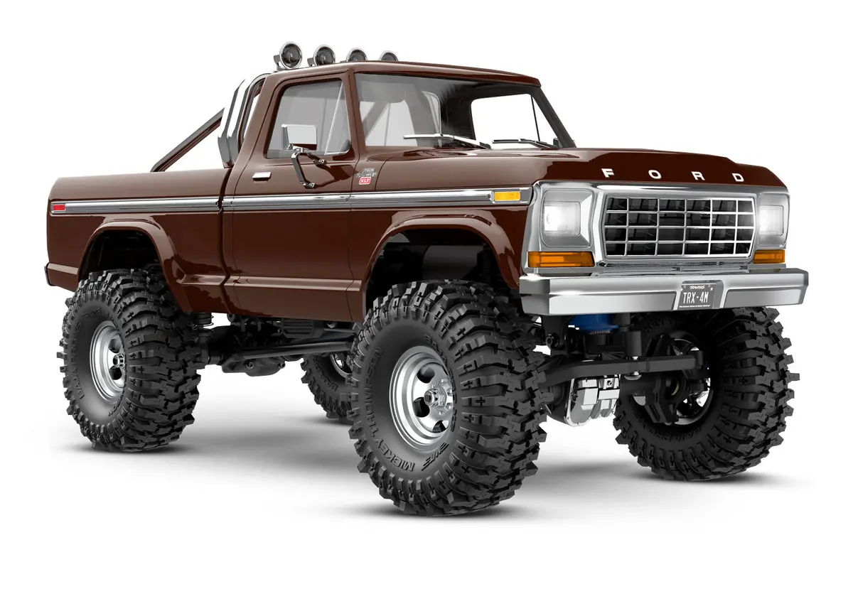 Traxxas Trx-4M 1/18 High Trail Edition Micro Rock Crawler W/Ford F-150 Body & Tq 2.4Ghz Radio 3