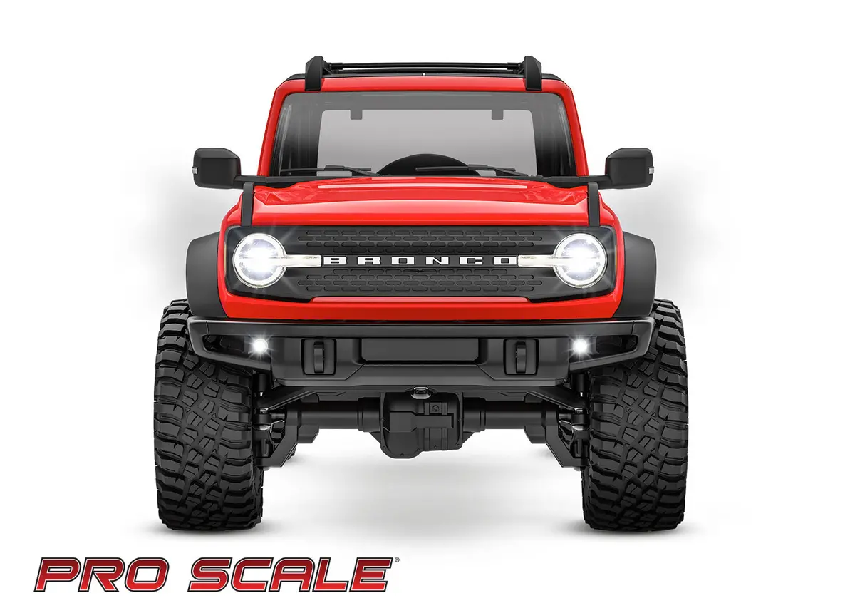 Traxxas Led Light Set, Front & Rear, Complete (Includes Light Harness, 1.6X10mm Bcs (Self-Tapping) (2), 1.6X7mm Bcs (Self-Tapping) (2), Zip Ties (2)) (Fits #9711 Body) 1