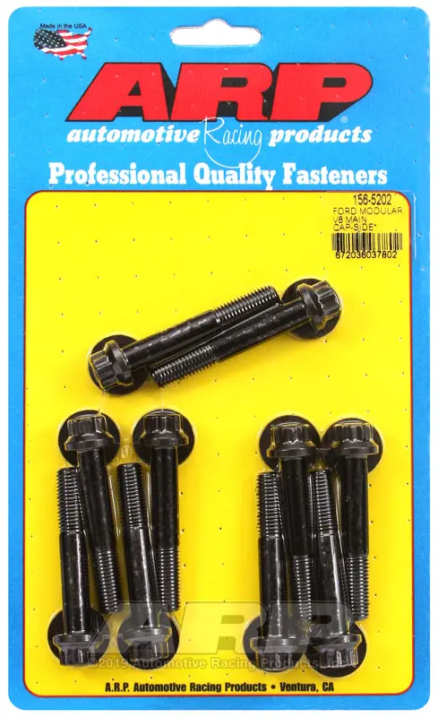 Arp Ford Modular V8 Main Cap-Side Bolt (Late Cast Iron Block) M9 Main Bolt Kit 1