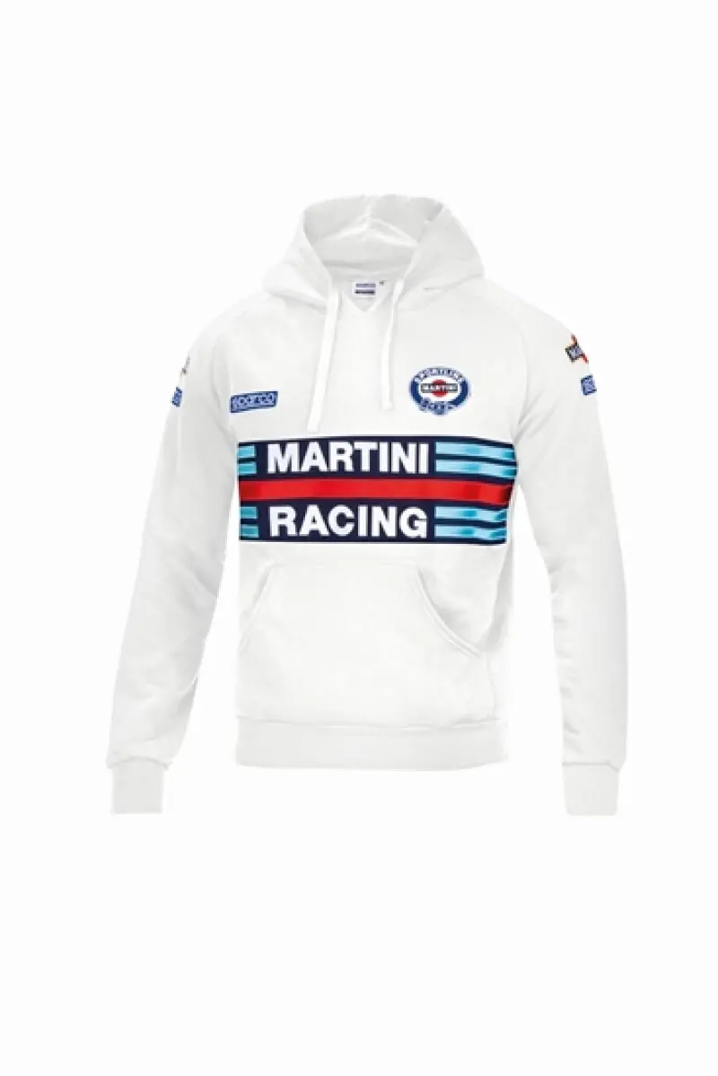 Sparco Hoodie Martini-Racing Large White 1