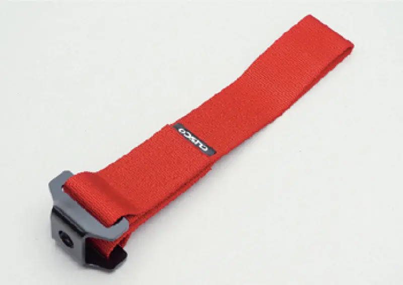 Cusco Universal 7715Lbs Tow Strap - Red (420Mm L X 50Mm W) 1