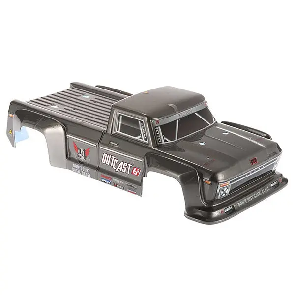 Arrma Outcast 6S Blx Pre-Painted Body (Dark Silver) 1
