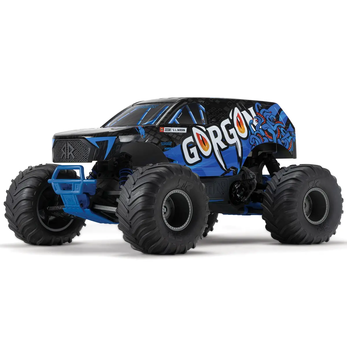 Arrma Gorgon 4X2 Mega 550 Brushed 1/10 Monster Truck Rtr W/Slt2 2.4Ghz Radio 1