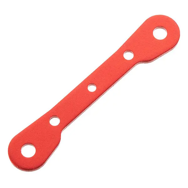 Arrma Aluminum Rear-Rear Suspension Mount (Red) 1