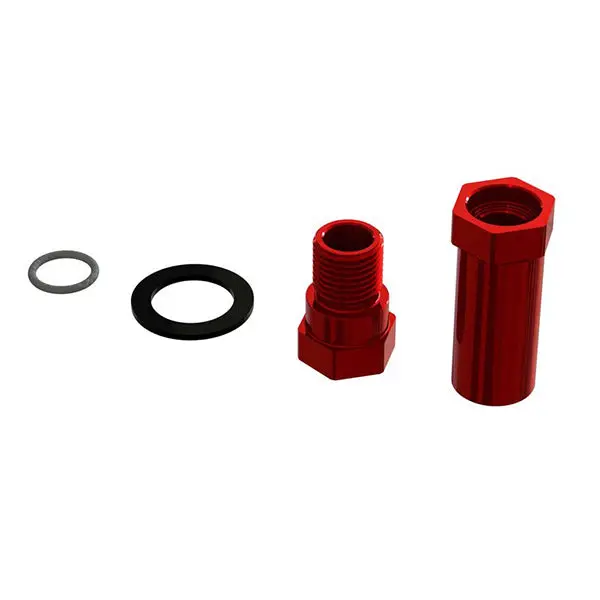 Arrma Blx/Roller Aluminum Servo Saver Hub Set (Red) 1