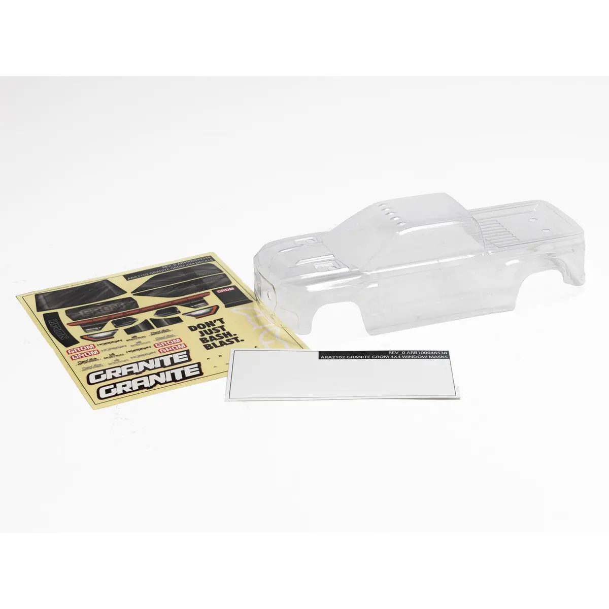 Granite Grom Body (Clear) 1