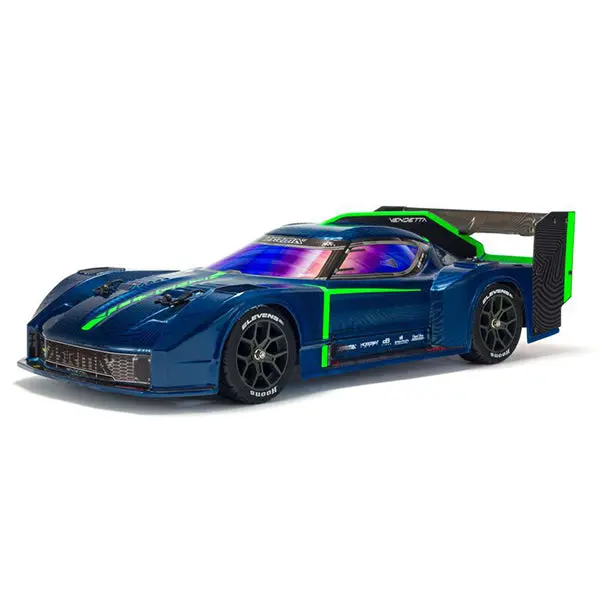 Arrma Vendetta 3S Blx Brushless 1/8 Rtr Electric 4Wd Speed Bash Racer W/Dx3 2.4Ghz Radio, Smart Esc & Avc 2