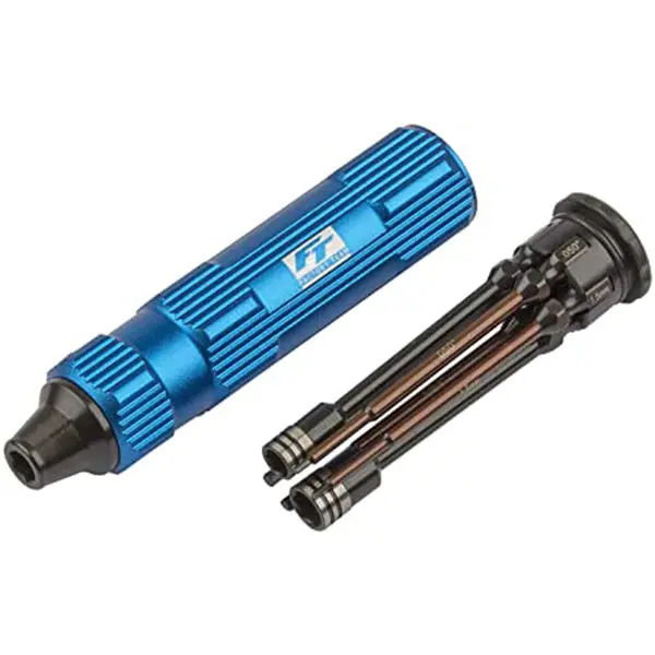 Team Associated Factory Team 7 Piece 1/4” Drive Hex Driver Set W/Handle 1