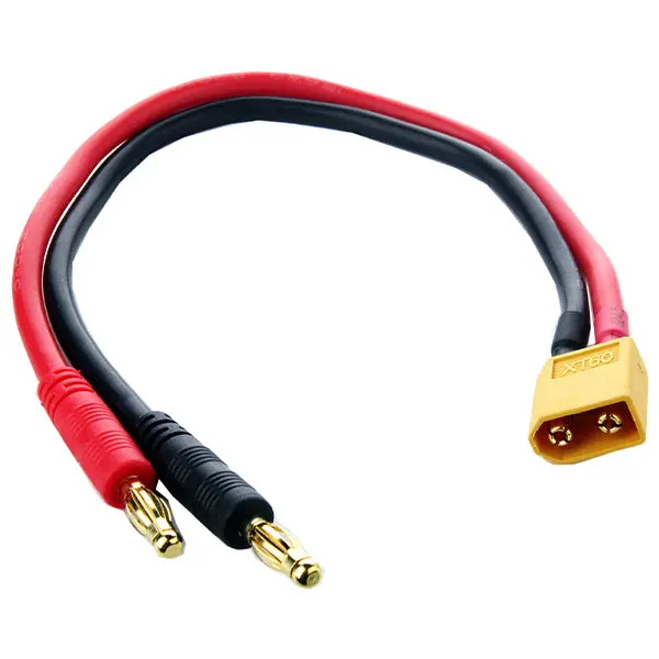 Common Sense Rc Lectron Pro Xt60 Charging Adapter With Banana Plugs 1