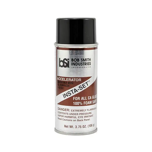 Bob Smith Industries Insta-Set Foam Safe Accelerator Aerosol Spray (3.75Oz) 1