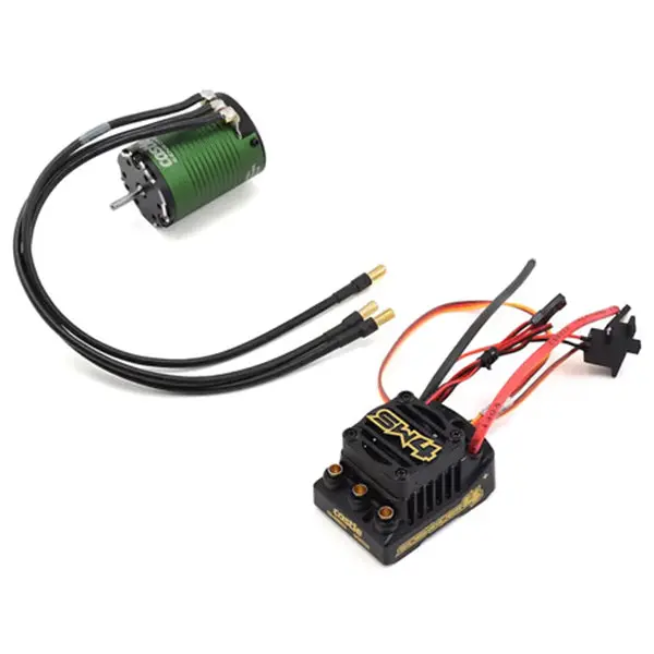 Castle Creations Sidewinder Sw4 Waterproof 1/10 Esc/Motor Combo W/1406 (6900Kv) On Road Edition 1