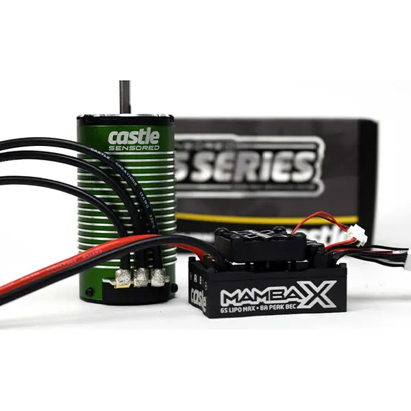 Castle Creations Mamba X Waterproof 1/8 Brushless Combo W/1515 Sensored Motor (2200Kv) 1