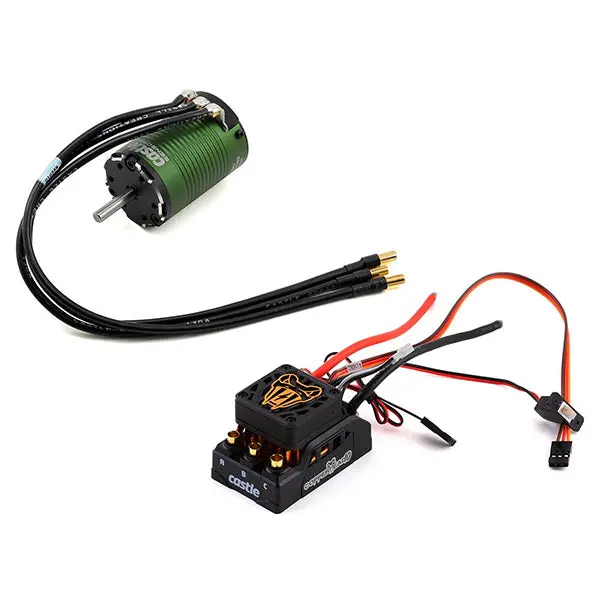 Castle Creations Copperhead 10 Waterproof 1/10 Sensored Combo W/1410 (3800Kv) (Sct Edition) 1