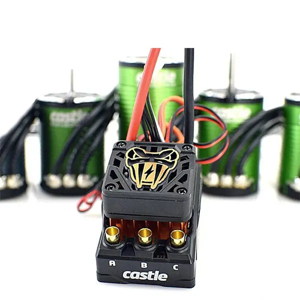 Castle Creations Copperhead 10 Waterproof 1/10 Sensored Combo W/1415 (2400Kv) (Monster Truck Edition) 1