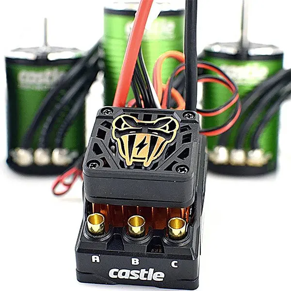 Castle Creations Copperhead 10 1/10 Sensored Combo W/1412 (2100Kv) 1