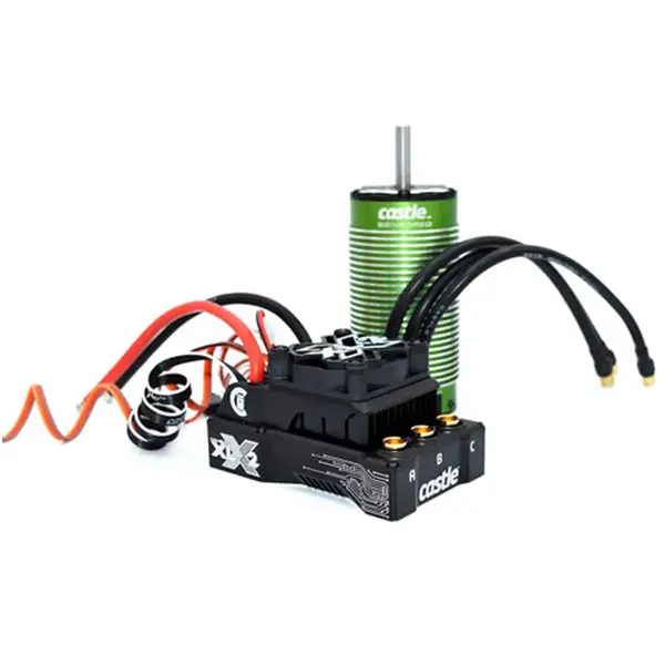 Castle Creations Mamba Xlx 2 1/5 Sensored Brushless Esc/Motor Combo (1100Kv) W/2028 Motor 1