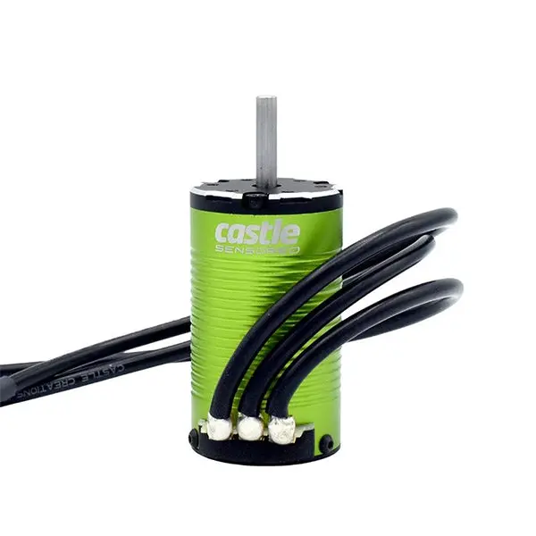 Castle Creations 1412 Sensored 4-Pole Brushless No Prep Drag Motor (6400Kv) 1