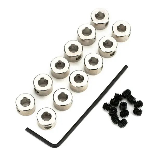 Dubro Bulk Dura-Collars, 1/8" (12) 1