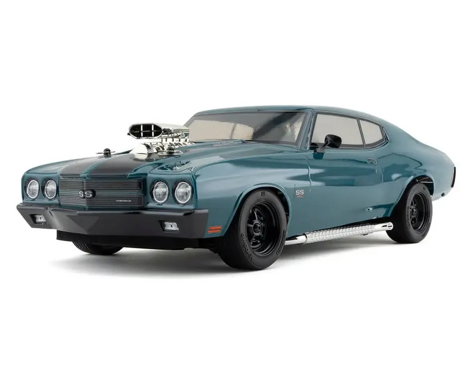 Kyosho Fazer Mk2 1970 Chevelle 1/10 Electric Brushless Readyset (Dark Blue) (Fz02l) W/Syncro Kt-231P+ Radio 1