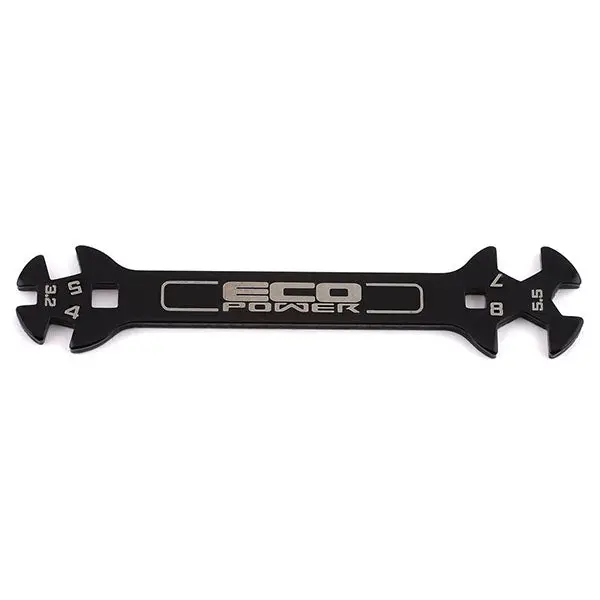Ecopower Steel Turnbuckle Box Wrench (3.2, 4, 5, 5.5, 7 & 8Mm) 1