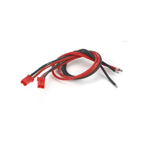 E-Flite Rcy Male Connector With Lead, 20 Gauge (2) 1