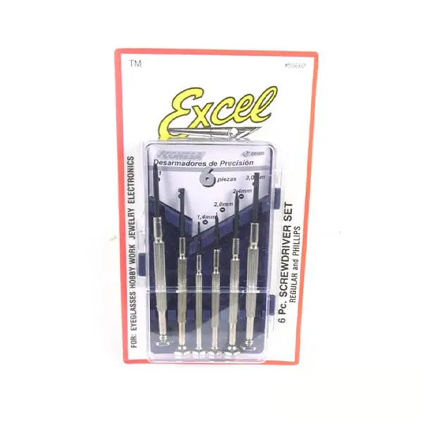 Excel 6-Piece Jeweler Screwdriver Set 1