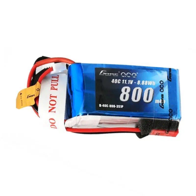 Gens Ace 3S Lipo Battery 40C (11.1V/800Mah) W/Jst Connector 1