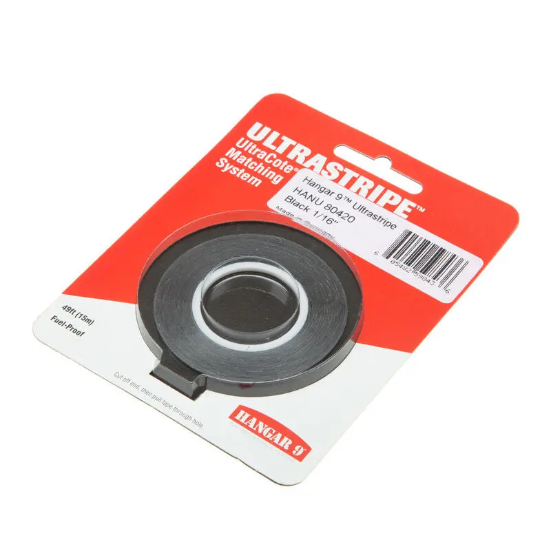Hangar 9 Ultrastripe, Black 1/16" 1