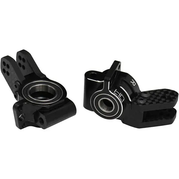 Hot Racing Arrma 6S Aluminum Rear Hubs W/Heavy Duty Bearings (Black) (2) 1
