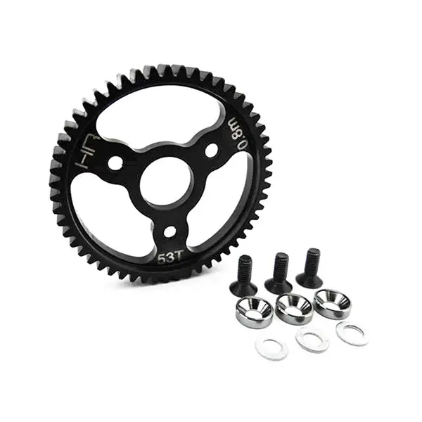 Hot Racing Traxxas 32P Steel Spur Gear (Grey) (53T) 1