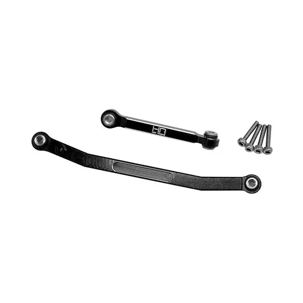 Hot Racing Axial Scx24 Aluminum Fix Tight Tolerance Steering Rod Link (Black) 1