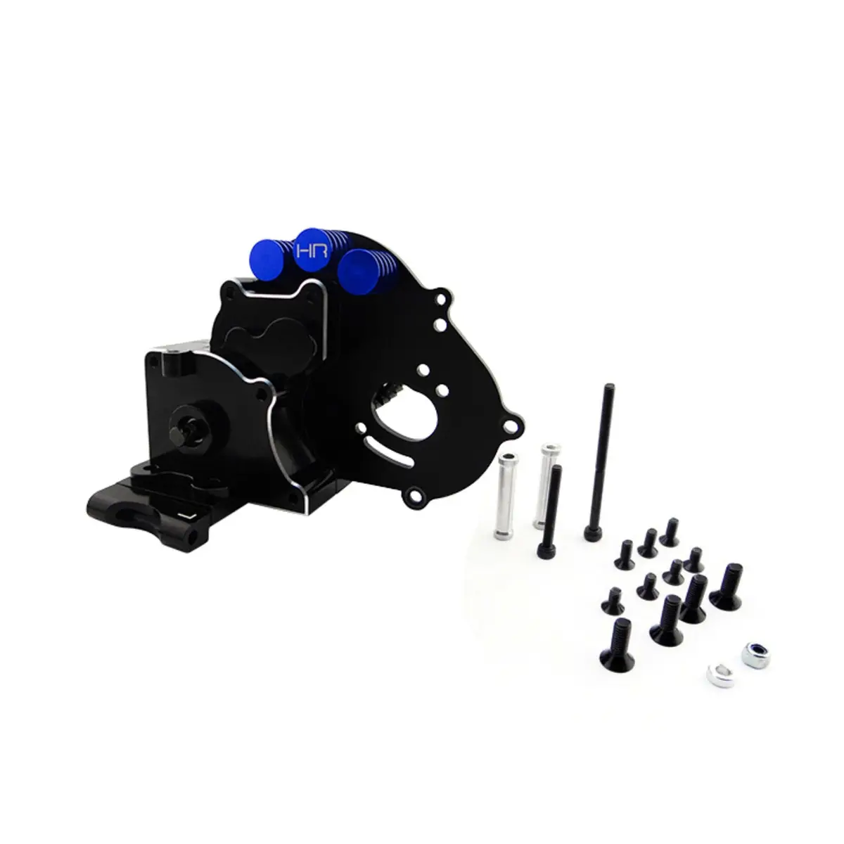 Hotracing Aluminum Transmission Case: Traxxas Slash, Rustler, Stampede 2Wd 1