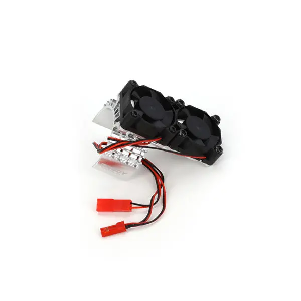 Team Integy Slash 4X4 Motor Heatsink W/Twin Fan (Silver) 1
