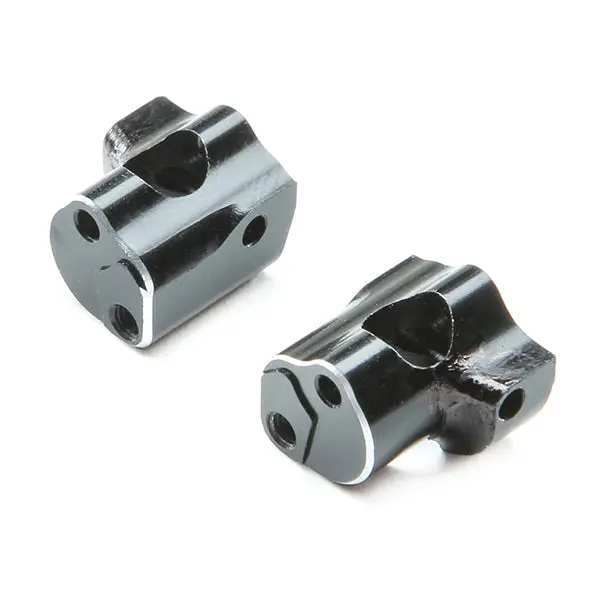 Losi Mini-T 2.0 Aluminum Caster Block (Black) 1