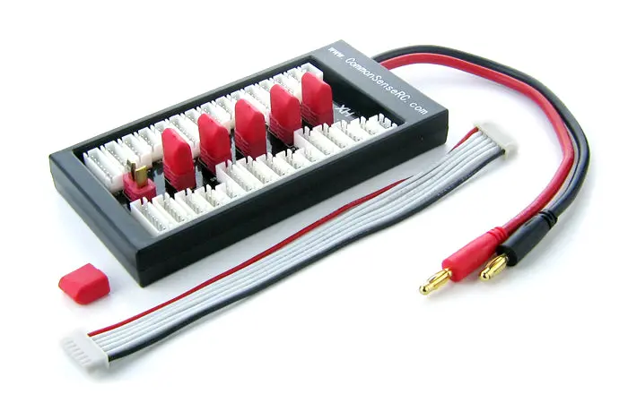 Paraboard - Parallel Charging Board For Lipos With Deans-Type Connectors 1