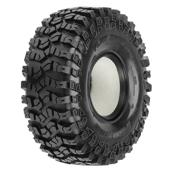 Pro-Line Flat Iron Xl 1.9" Rock Crawler Tires W/Memory Foam (2) (G8) 1
