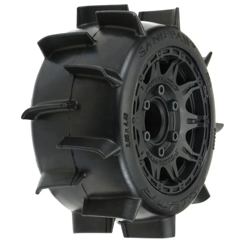 Pro-Line 30 Series Sand Paw Lp 2.8 W/Raid Electric Rear Wheels (2) (Black) (Z3) 1