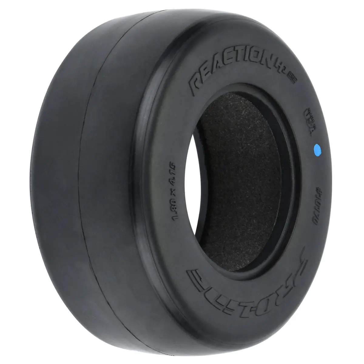 Pro-Line 1/10 Reaction Hp Ultra Blue Rear 2.2"/3.0" Drag Tires (2) 1