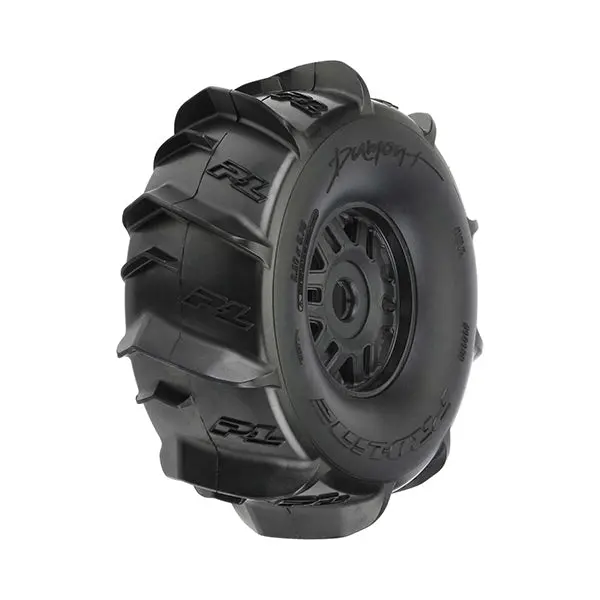 Pro-Line Dumont Paddle Sc 2.2/3.0 Pre-Mounted Tires W/Mojave Wheels (Black) (2) W/17Mm Hex 1