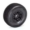 Pro-Line King-Pin F/R Tires Mounted 12Mm Hex Black Split Six (4) For Arrma Mojave Grom 1